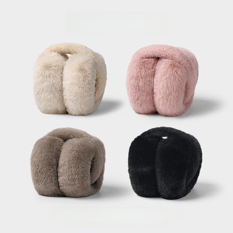 Foldable Plush Winter Earmuffs