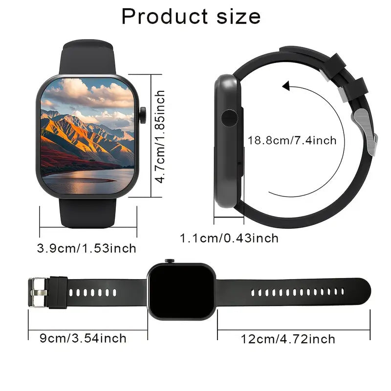 Sports Outdoor Smart Watch with Bluetooth Call