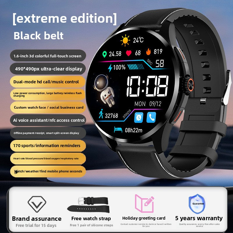 Multifunctional Bluetooth Smart Watch with Touchscreen