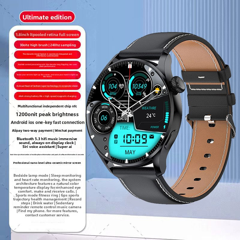 Multifunctional Bluetooth Smart Watch with Touchscreen