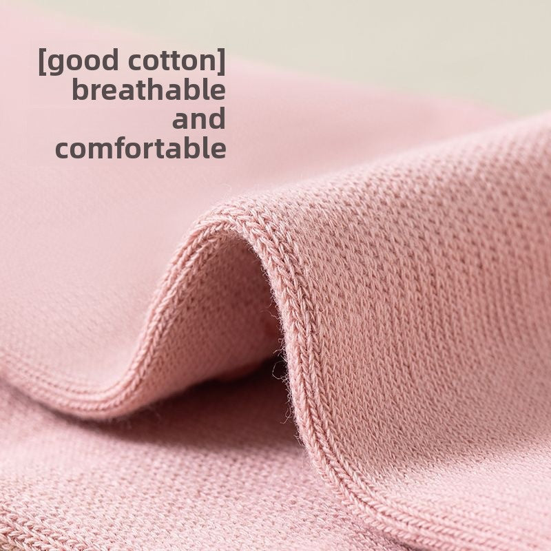 Solid-color yoga socks