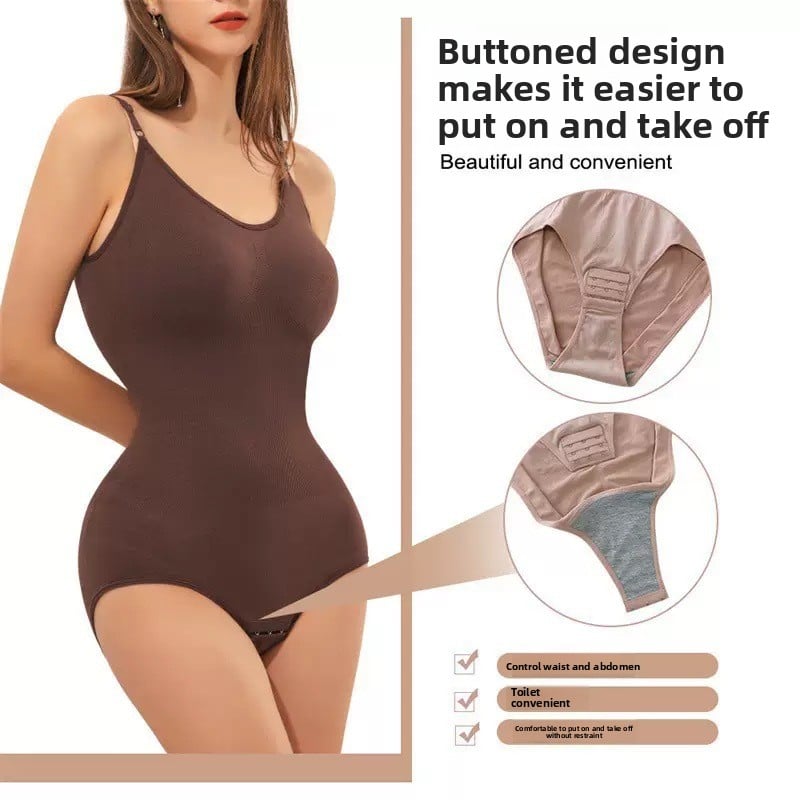 Women's Seamless Tummy Control Shapewear Bodysuit