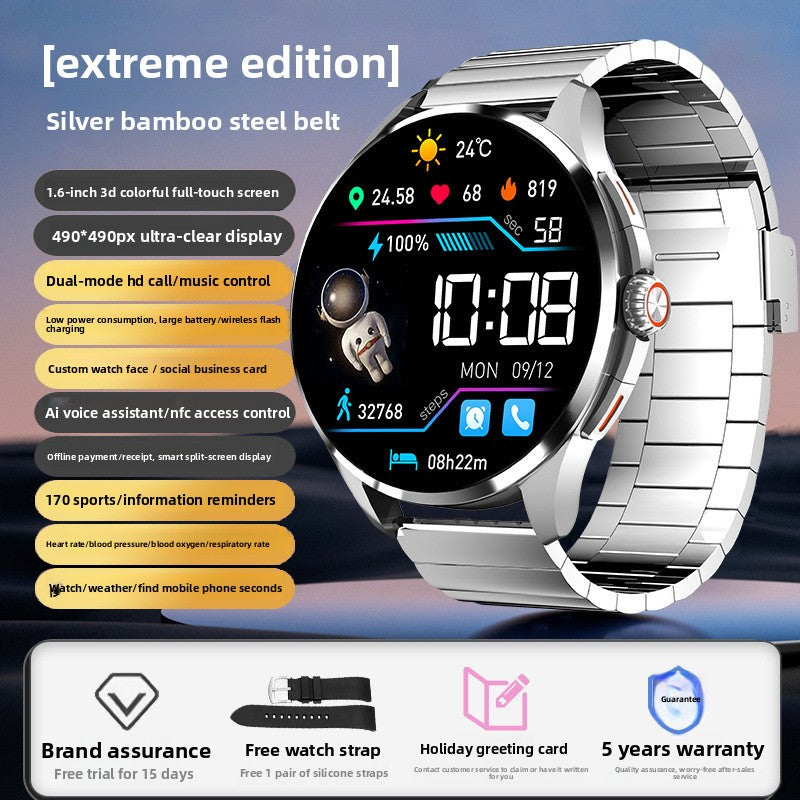 Multifunctional Bluetooth Smart Watch with Touchscreen