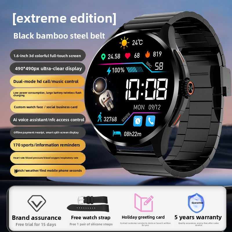 Multifunctional Bluetooth Smart Watch with Touchscreen