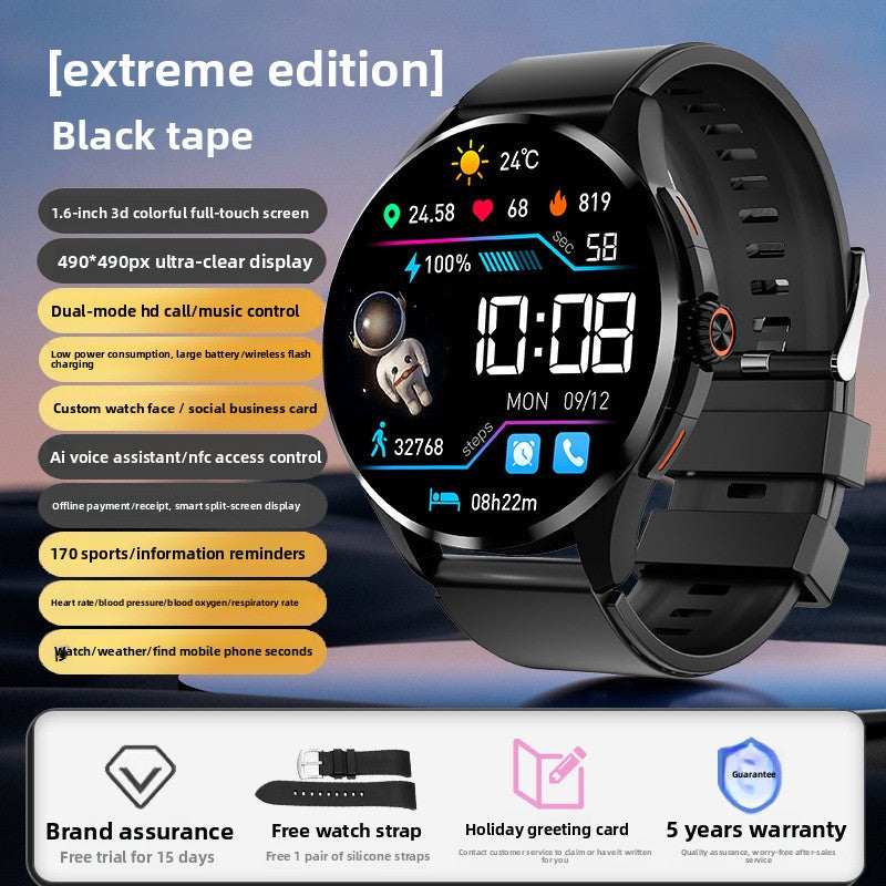 Multifunctional Bluetooth Smart Watch with Touchscreen