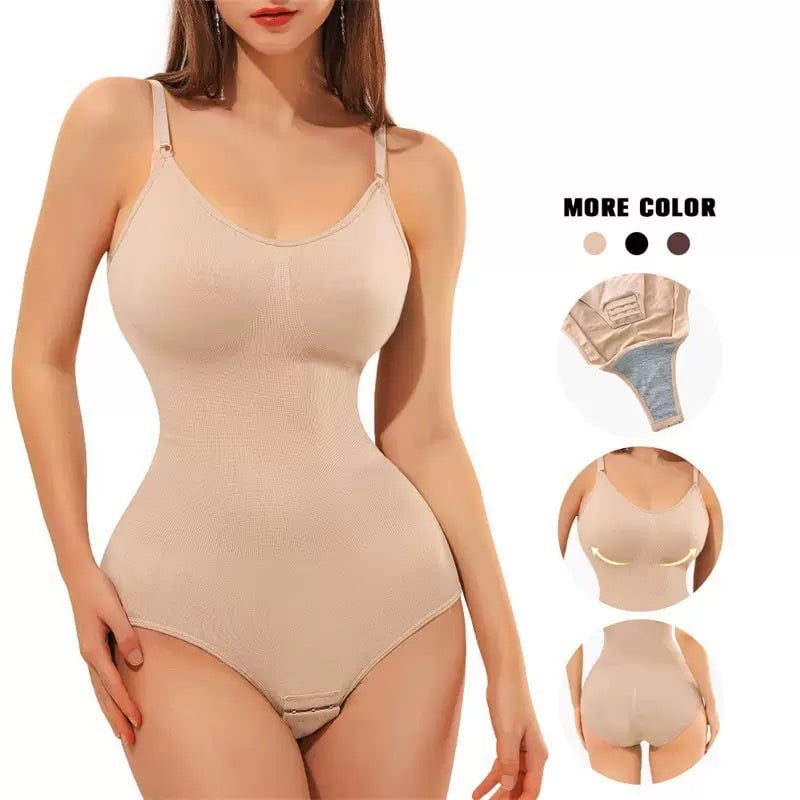 Women's Seamless Tummy Control Shapewear Bodysuit