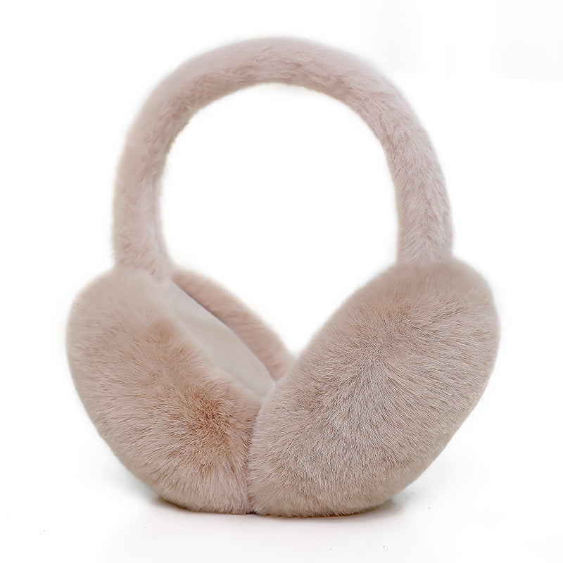 Foldable Plush Winter Earmuffs for Warmth