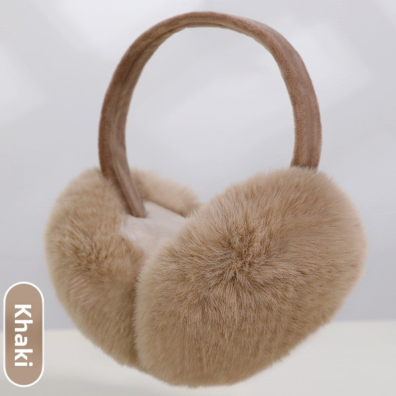 Foldable Plush Winter Earmuffs for Warmth