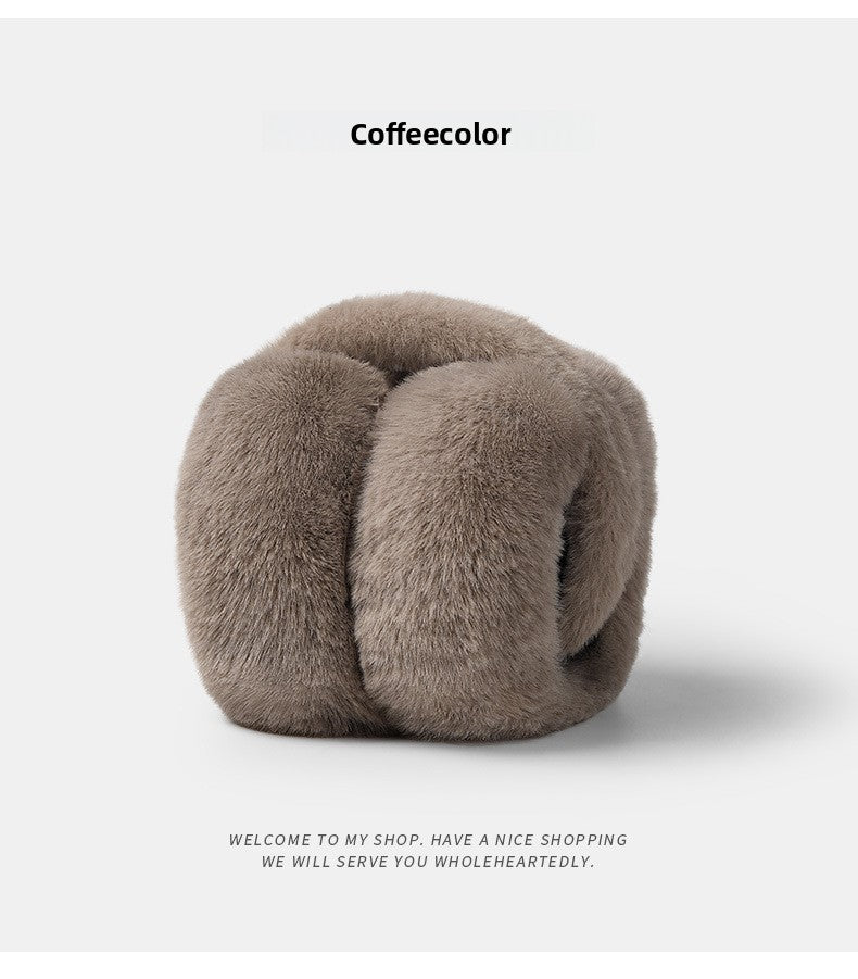 Foldable Plush Winter Earmuffs